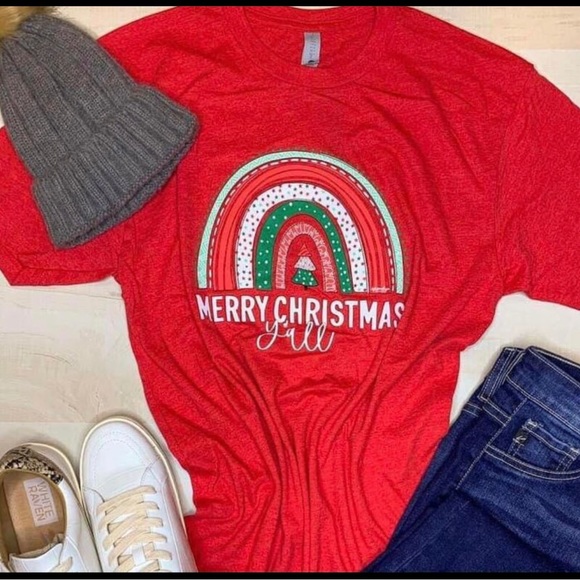 Bella canvas Christmas tee sz medium Nwt - Picture 1 of 1